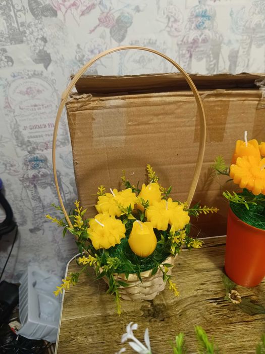 Восъчни цветя за поводи