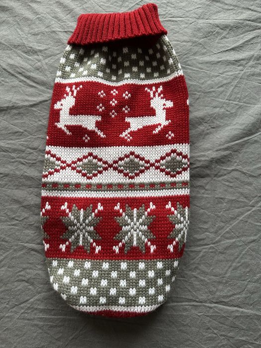 Коледен пуловер за домашен любимец