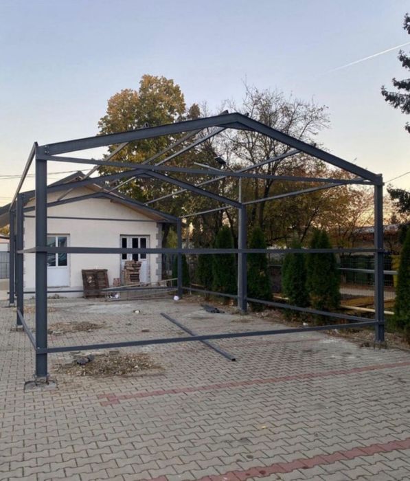 Vând hală metalică 8x15 din profil IPE facem și alte dimensiuni