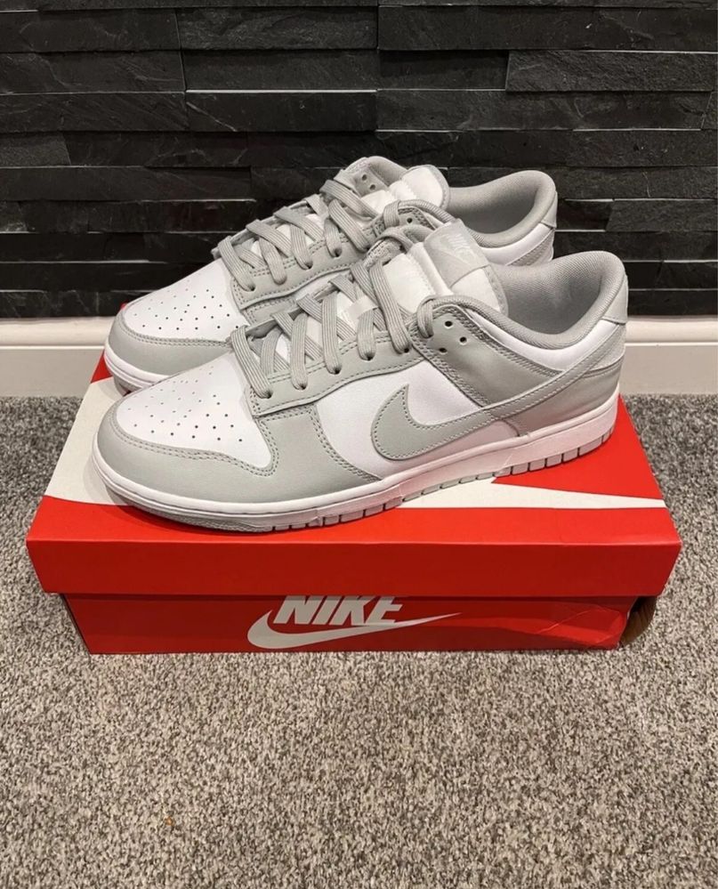 Adidasi Nike Air Dunk Grey Fog Edition 2024