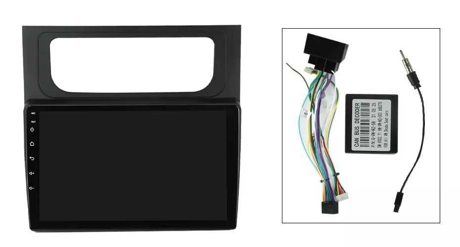 Navigatie Android 14 Vw Touran 2011-2015 Waze CarPlay YouTube + CAMERA