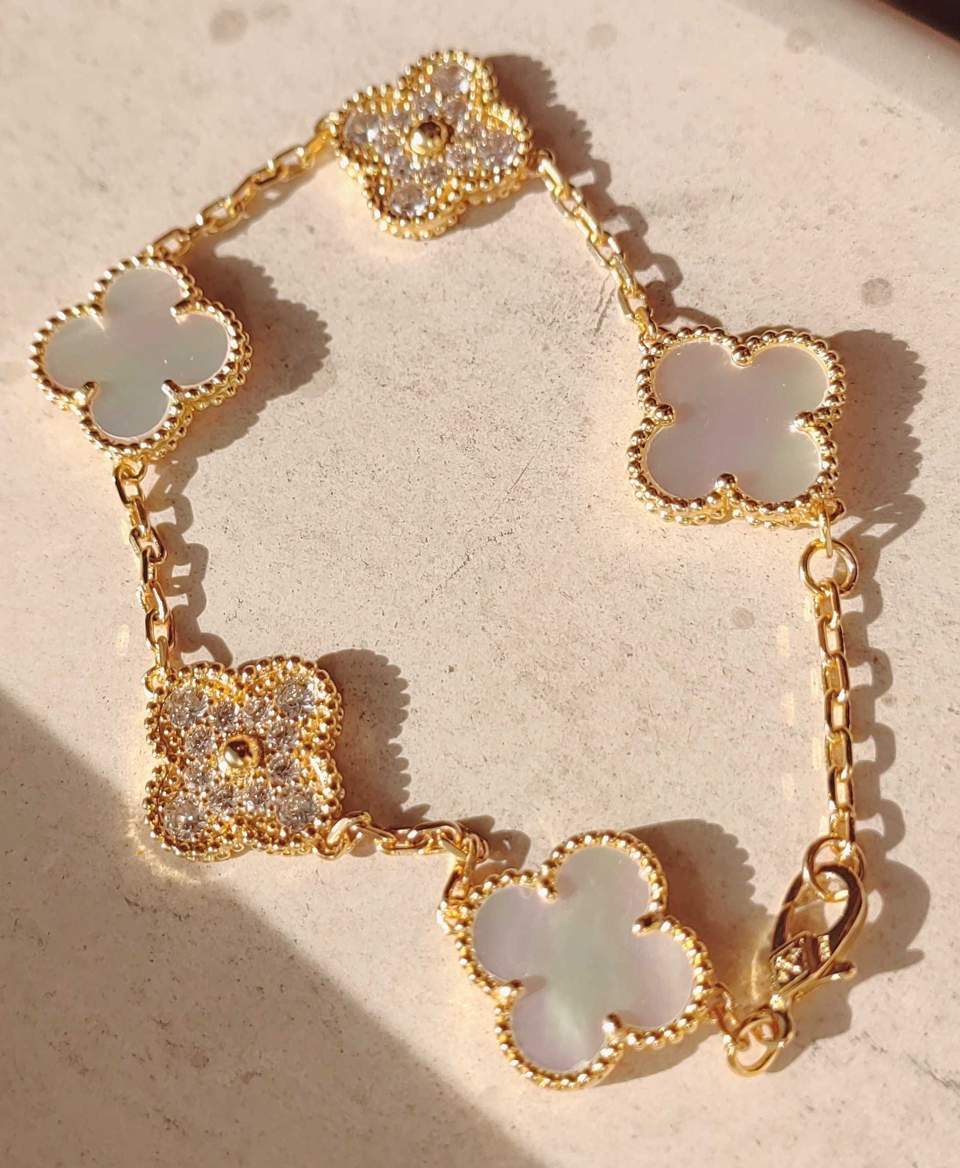 Дамска гривна с пет детелини - Van Cleef & Arpels - Vintage Alhambra