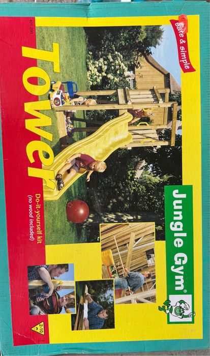 Kit de joaca Jungle Gym Castle/ Hut/ Tower noi sigilate