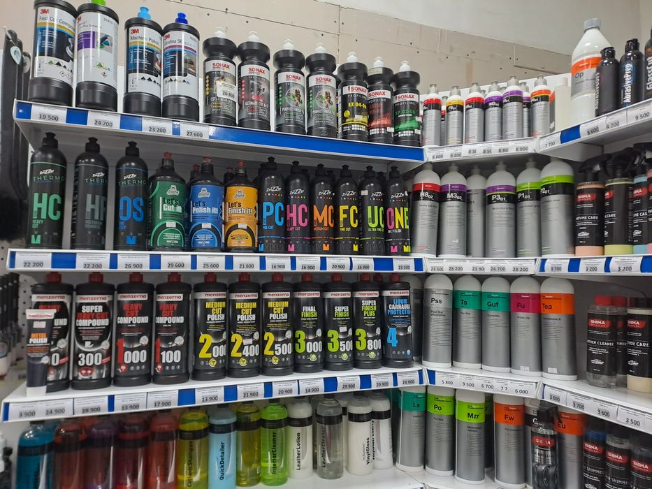 Кох полировальные пасты Koch Sonax Menzerna Rupes