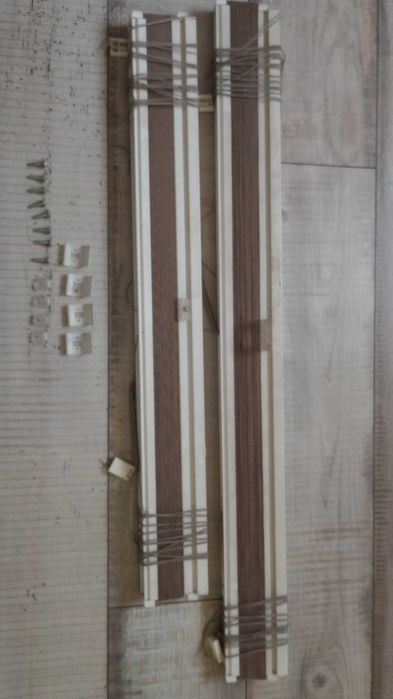 Продавам 2 броя Плисе щори тип-хармоника платнени