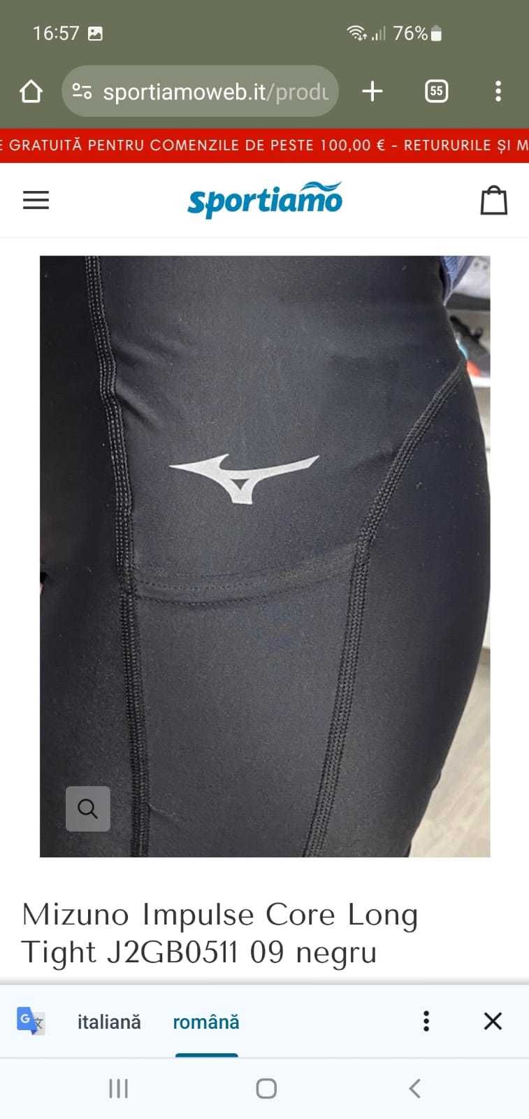 Vand colanti Mizuno unisex masura S,M, L si XXL originali noi