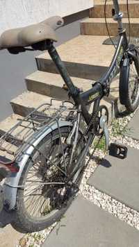 Bicicleta pliabila cu cadru din aluminiu