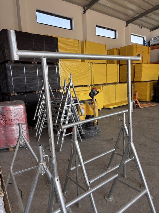 Popi metalici,furca popi,trepied popi,fluturi farfale cofraje doka