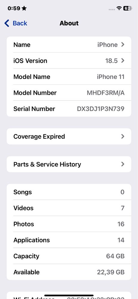 Iphone 11 purple