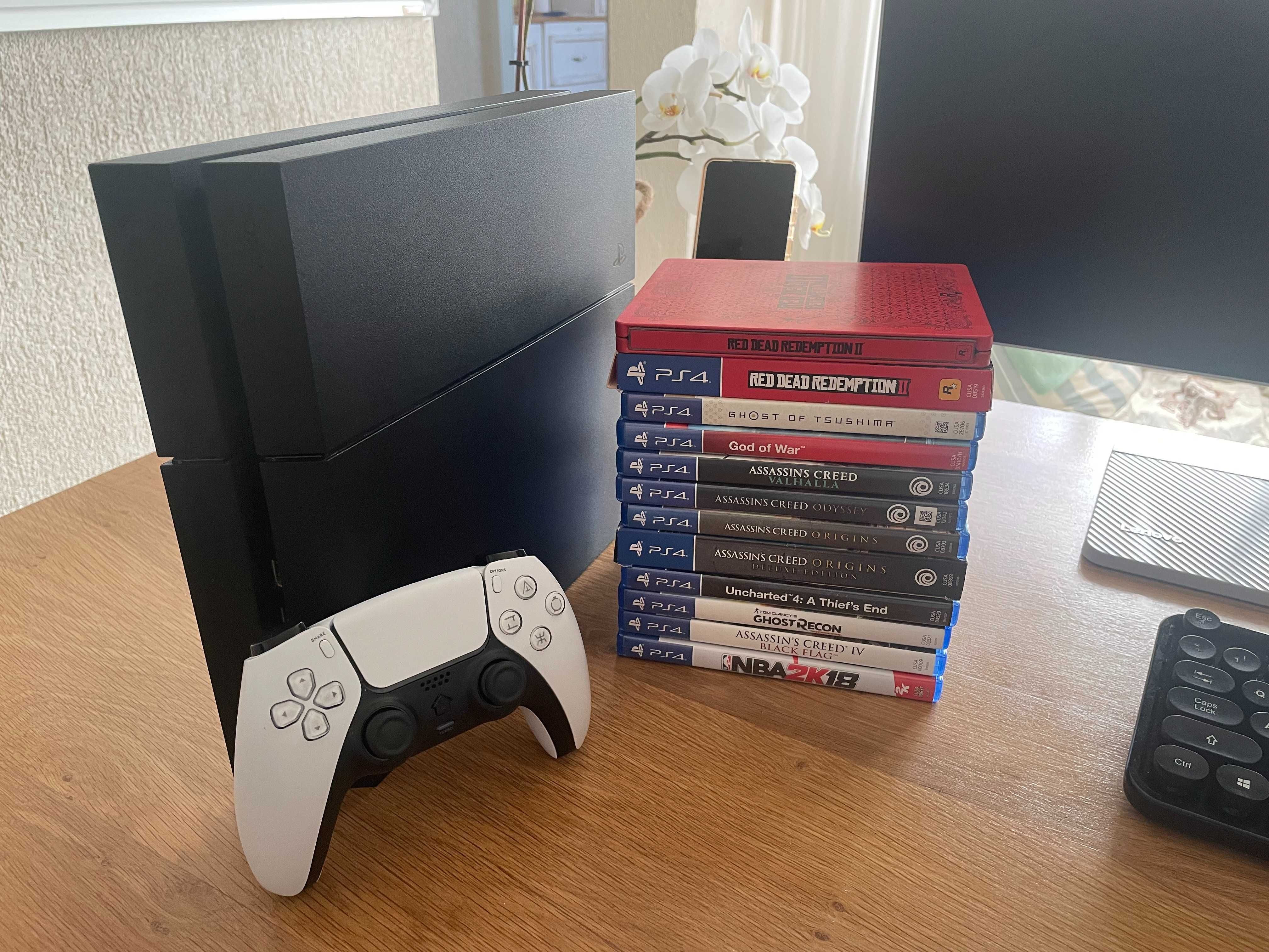 Playstation 4 + Controller si Jocuri