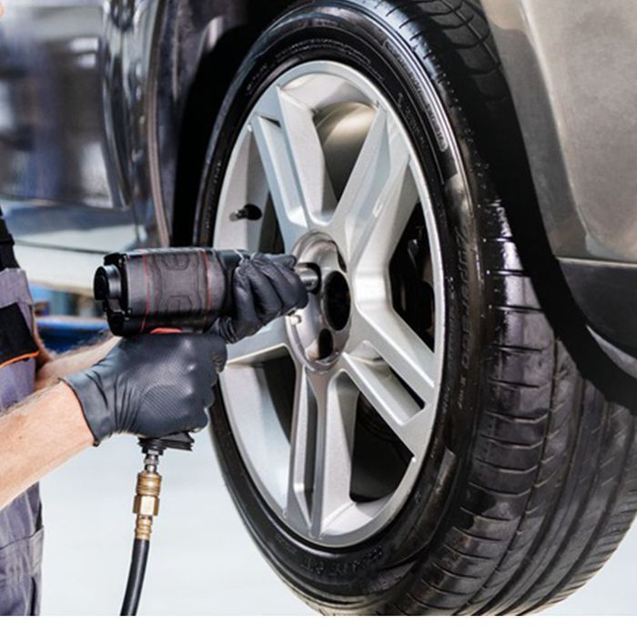 Manusi nitril premium mercator gogrip negru pentru mecanici, marimea m