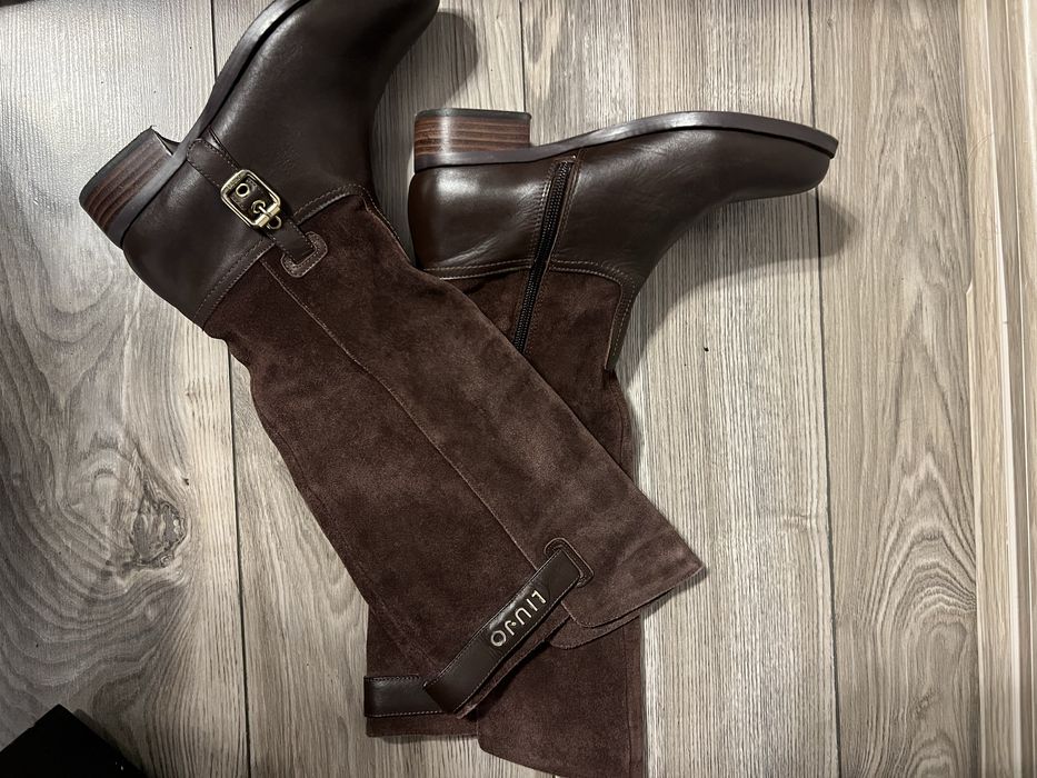 Ботуши LIU.JO кожа и велур