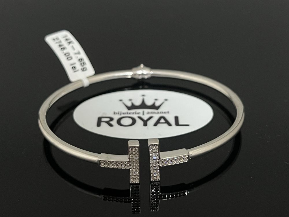 Bijuteria Royal CB : Bratara fixa damă aur 14k 7,65gr