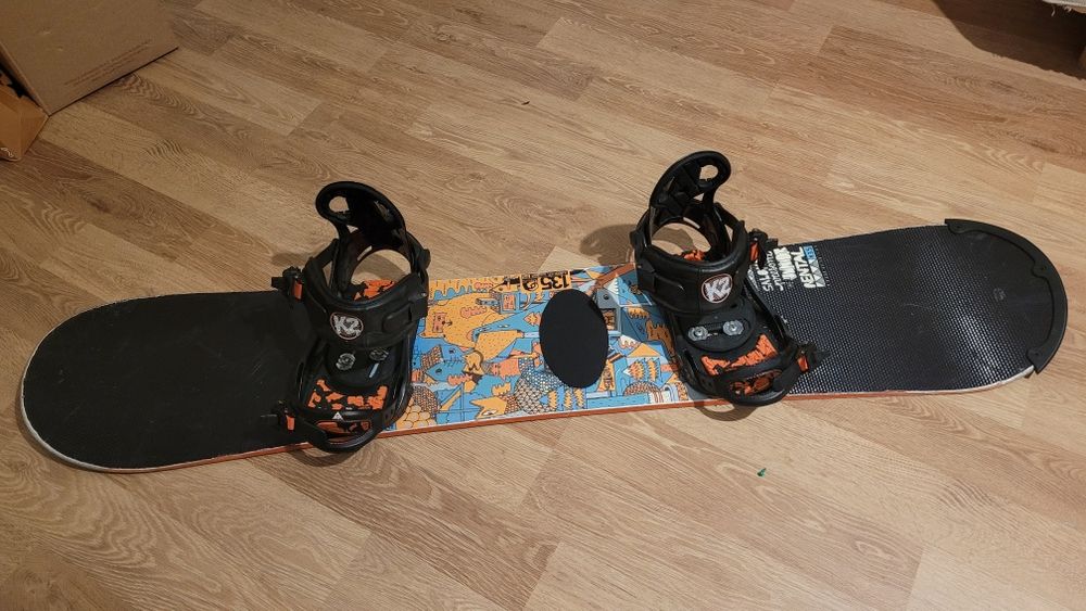 Placa snowboard Salomon 135 + legaturi K2 + boots DC BOA 36