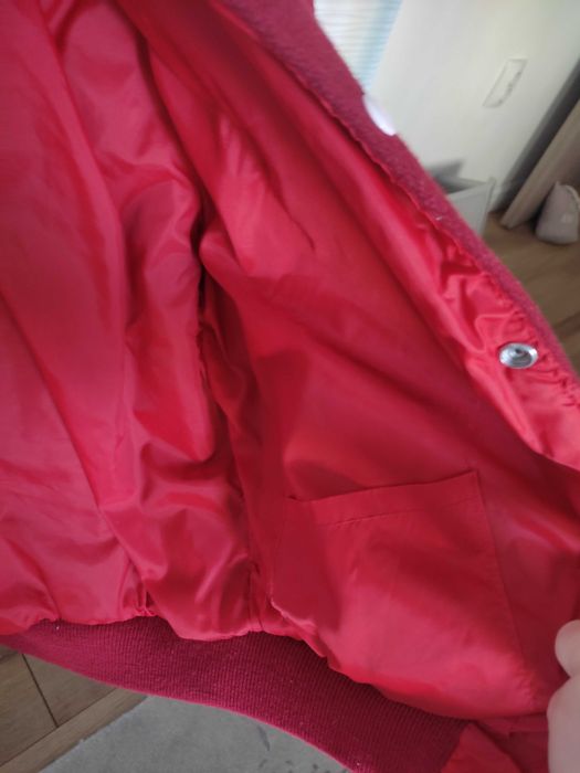 Jacheta bomber college din Lână M