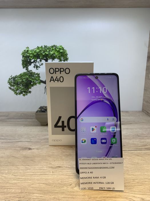Oppo A40 la cutie , impecabil