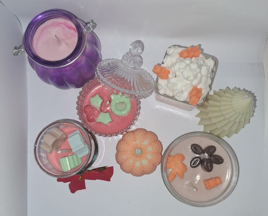 Lumanari parfumate, diferite modele