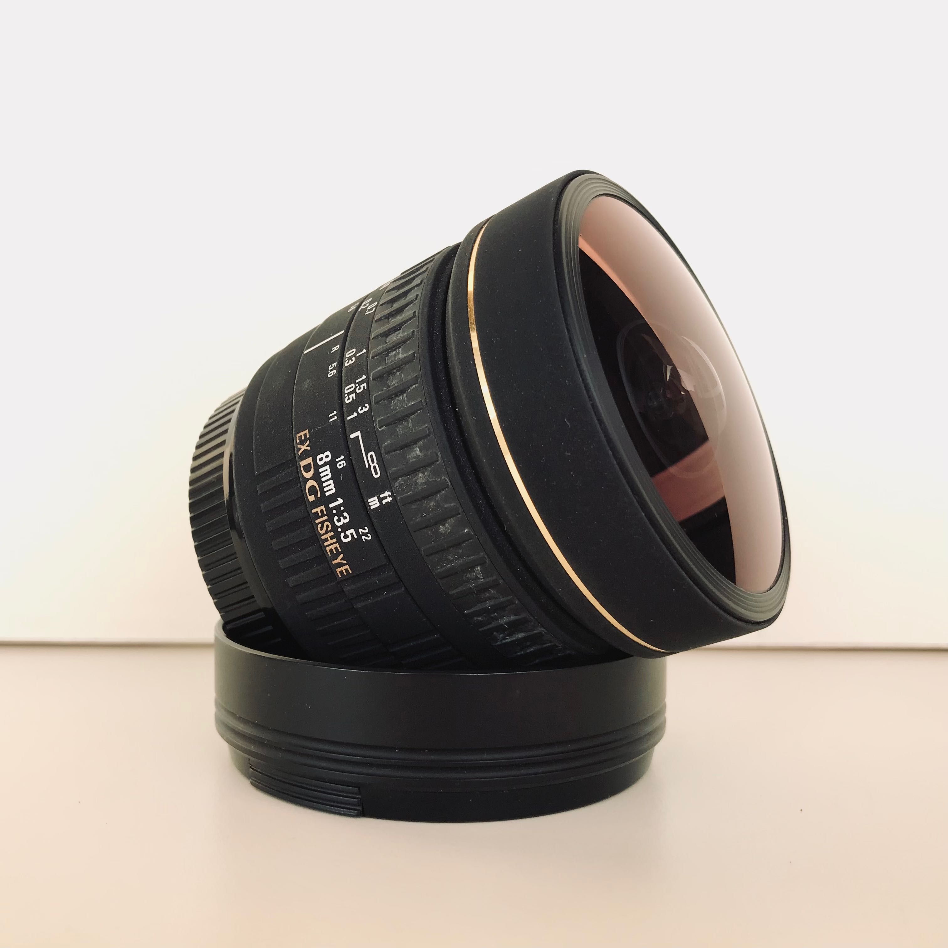 Обектив SIGMA 8mm f/3.5 EX DG Fisheye за Canon