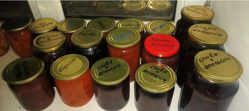 Варенье домашнее разные вкусы