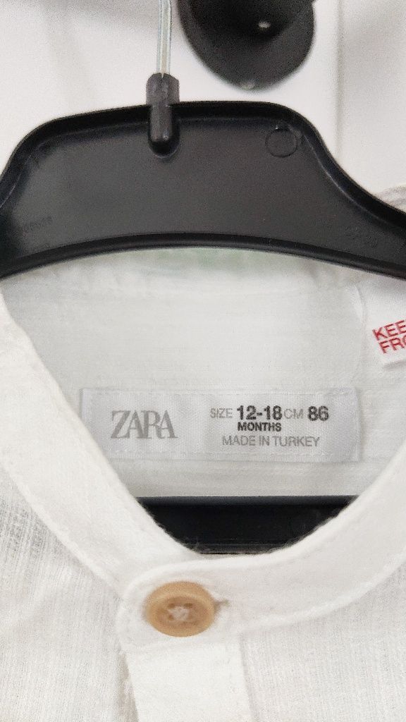Cămașă tunică Zara 86 cm