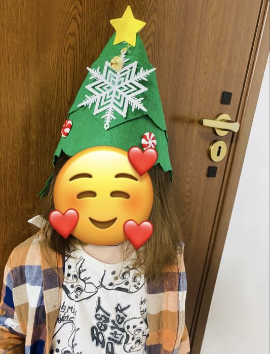 Costum braduț handmade, cu fundițe LED