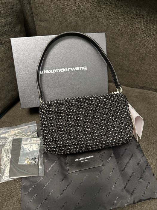 Alexander Wang Crystal Mesh чанта