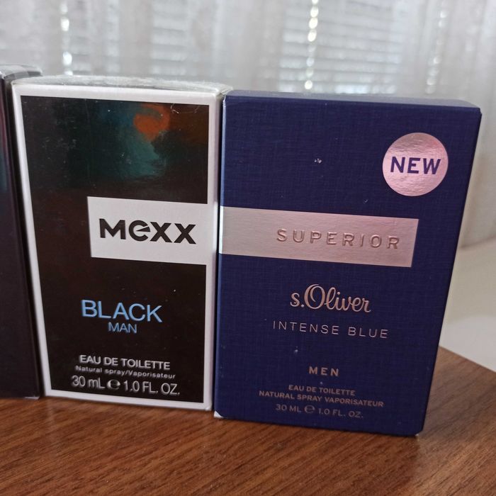 Мъжки парфюми- Mexx, s. Oliver, Mandarina Duck, Tom Tailor