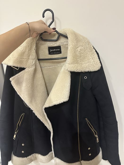 Дубленка осенняя Stradivarius