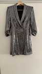Rochie sacou cu paiete, Zara, marime S