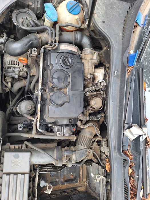 Motor complet 1..9 tdi BLS , proba pe mașină