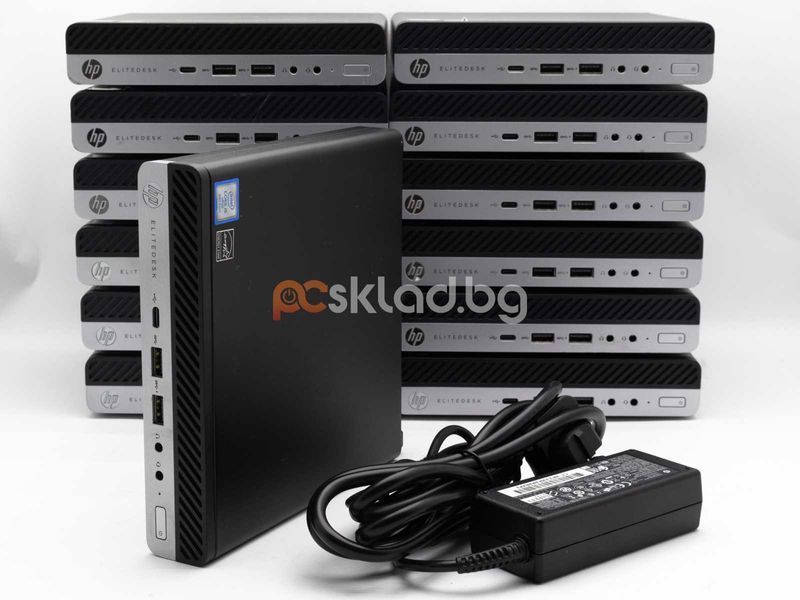 Мини Компютър HP Elitedesk 800 G4 DM I5-8500T/8GB/256GB - Гаранция