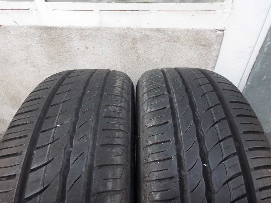 vand 2 anvelope de vara 195/55/16 pirelli cinturato p1 pret 300 ron