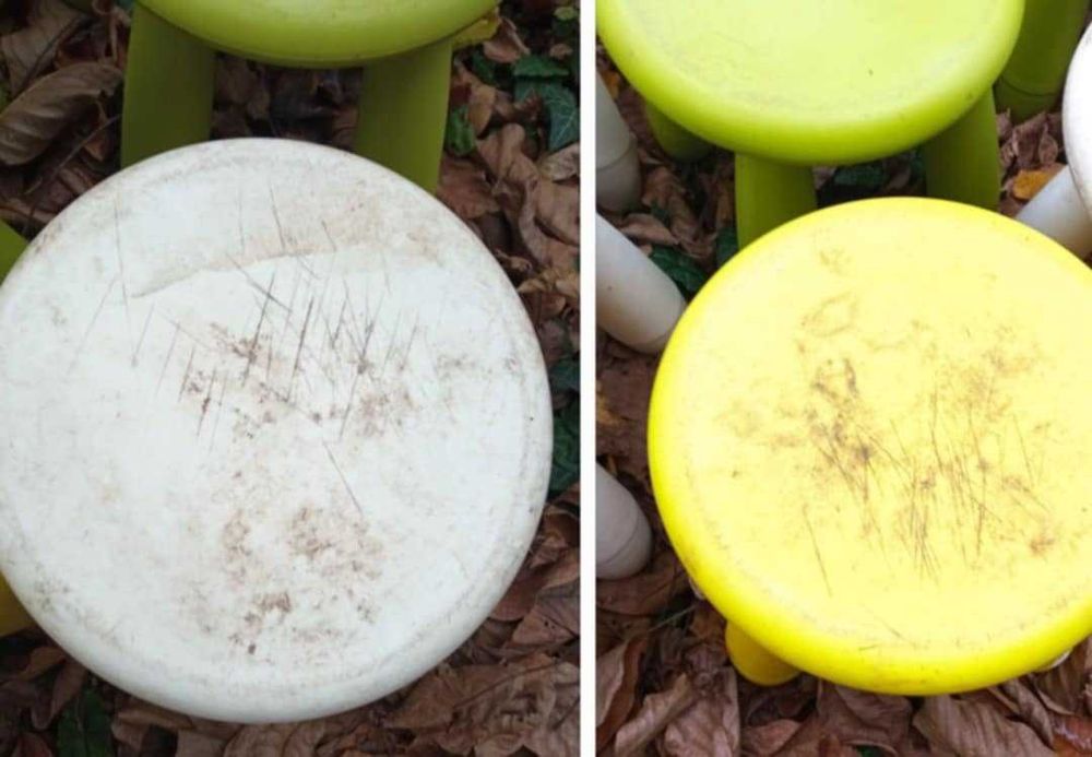 7 бр. Детско столче-табуретка MAMMUT (ikea)