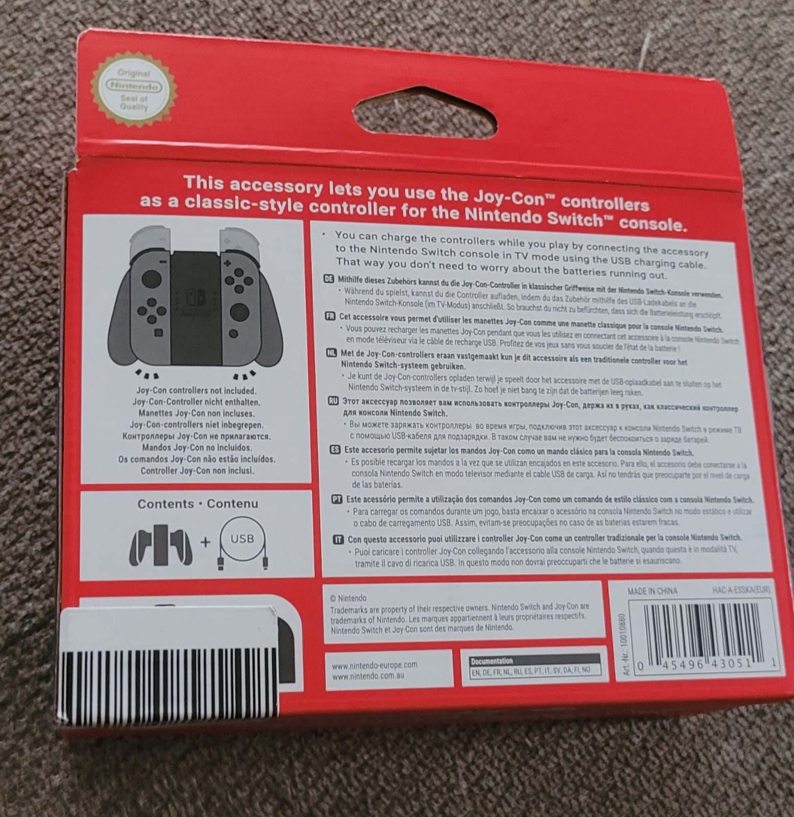 Joy-Con Charging Grip Nintendo Switch