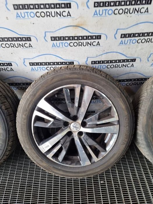 Jante aliaj Peugeot 3008 II 2016 - 2020 (1316) R18 Pentru dragos Et49