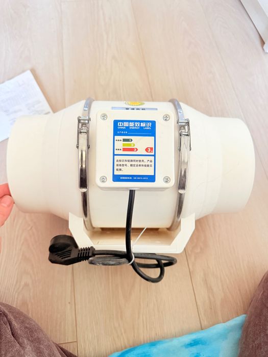 Вентиляция  вытяжка для сан узлов или кухни очень мощная НОВАЯ