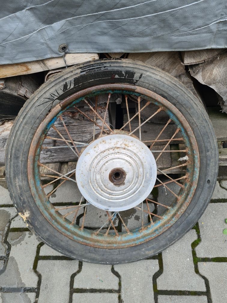 Roata motocicleta de epoca/vintage 350-19