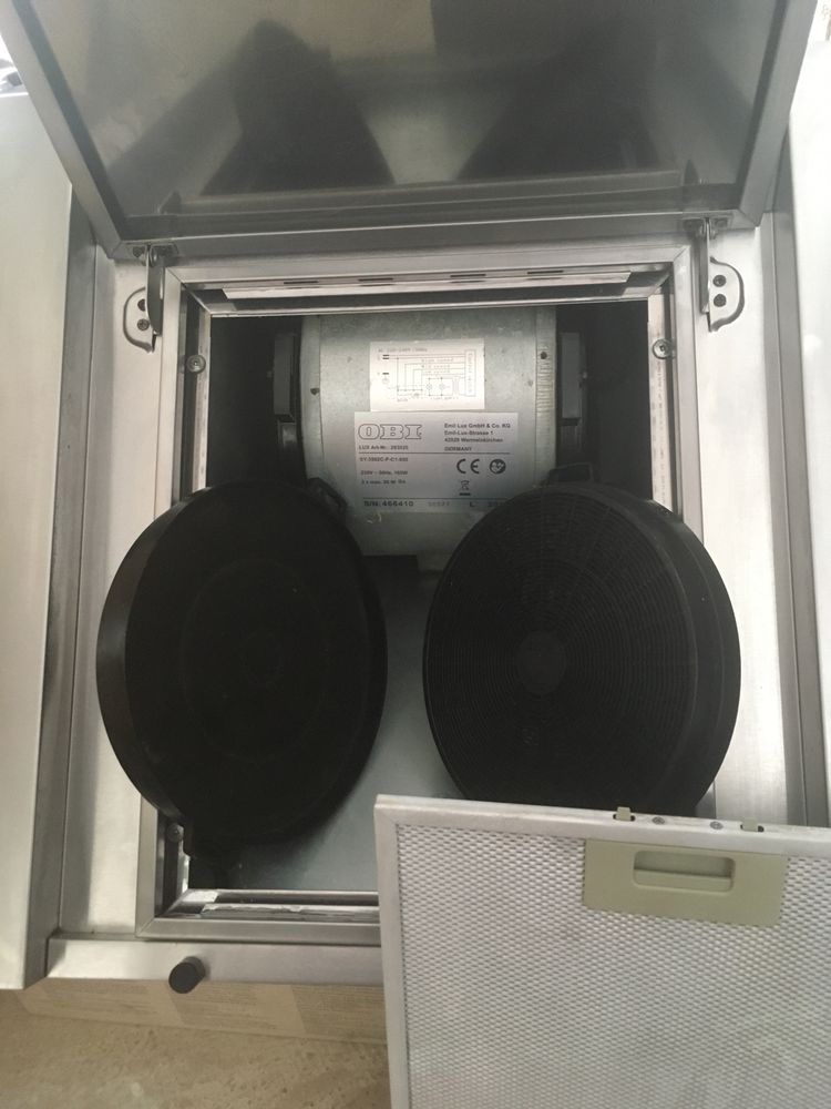 Hota bucatarie inox ca noua silentioasa Obi Germany
