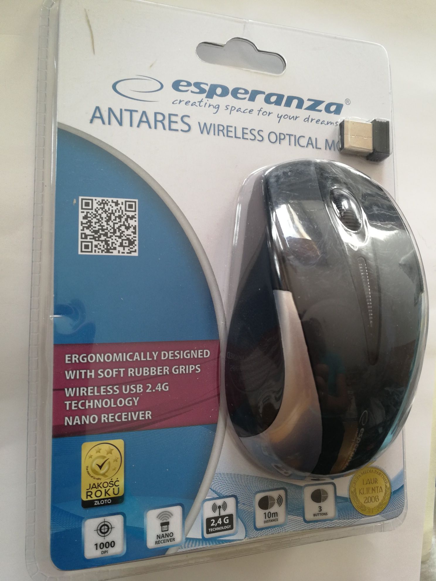 НОВИ безжични USB оптични мишки Esperanza / Titanium