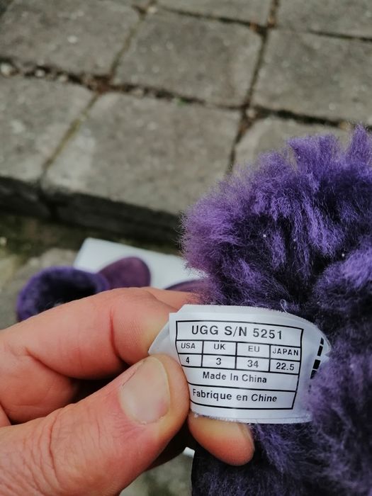 Маркови боти от естествена агнешка кожа, UGG