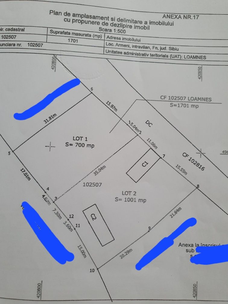 Casă cu teren intrav. Armeni