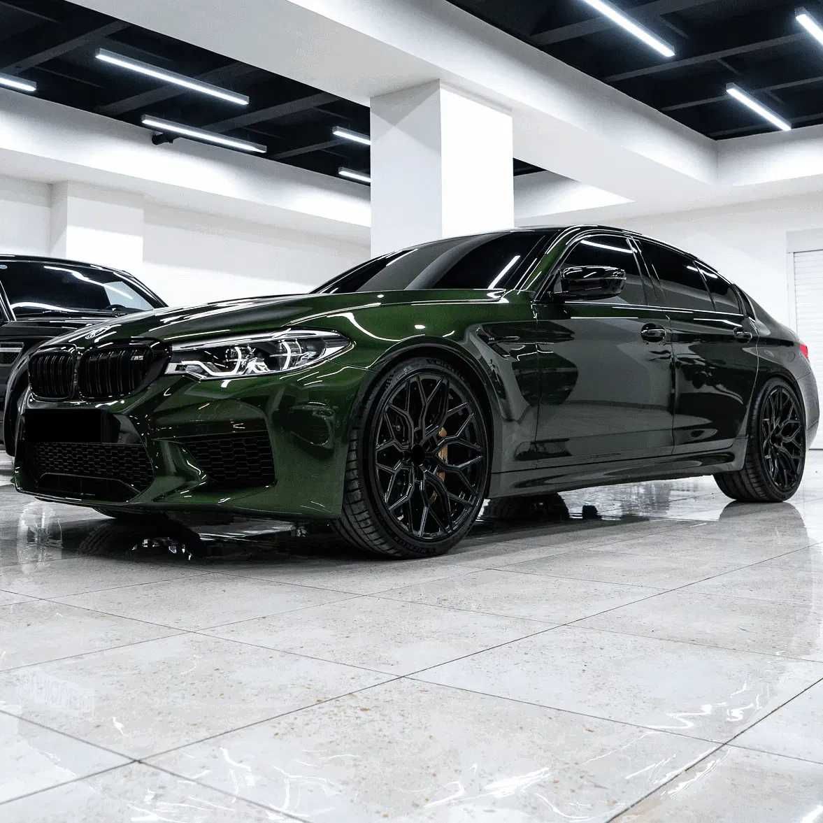 Jante R18 5x112 Vossen HF-2 Black Style | Audi, VW, Skoda BMW Mercedes