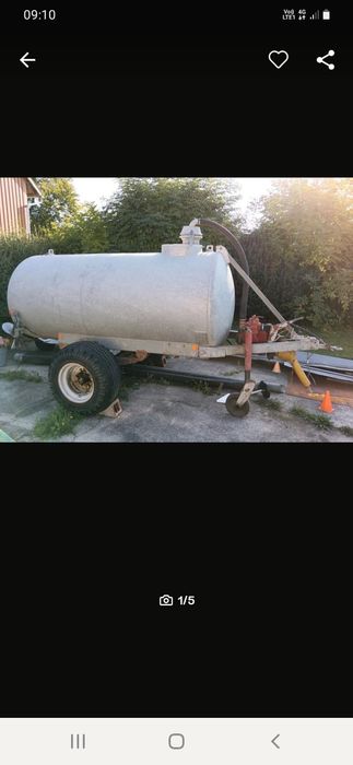 Vidanja cisterna vacuum 3800 litri!