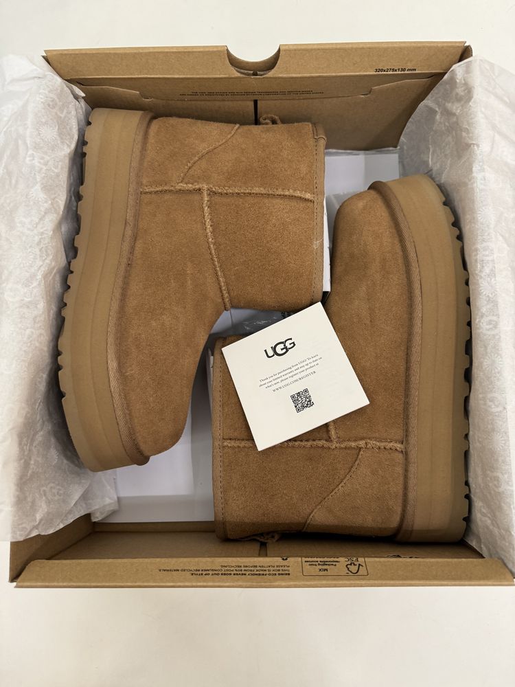 UGG fete Classic Mini Platform 37