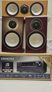 Onkyo tx-nr696, Monitor Audio Silver 2, Monitor Audio Silver center ,