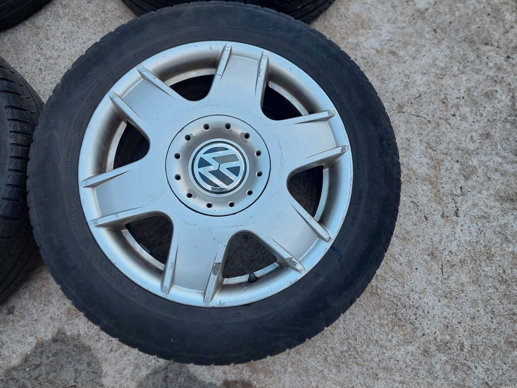 Гуми с джанти VW 16, 5х100 Бора , Голф...