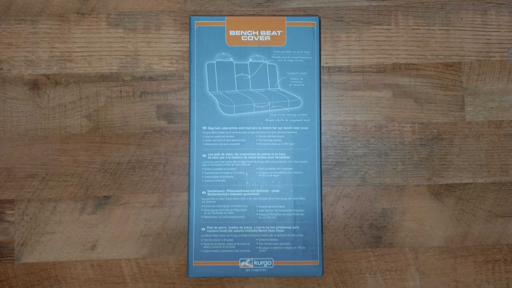 Husa pentru banchetă Kurgo Wander Bench Seat Cover