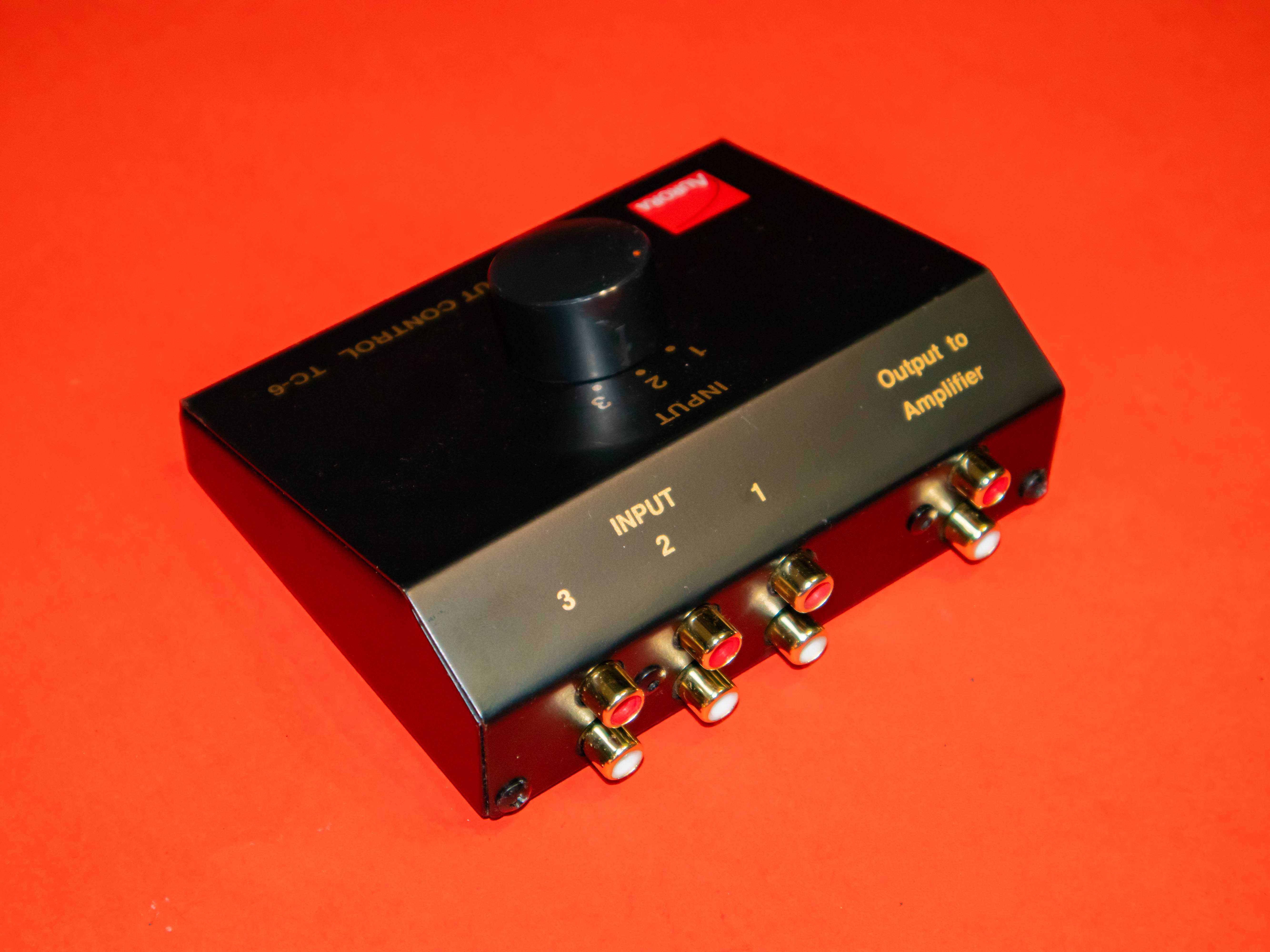 Aurora TC-6 3-канален аудио вход контрол превключвател пасивен