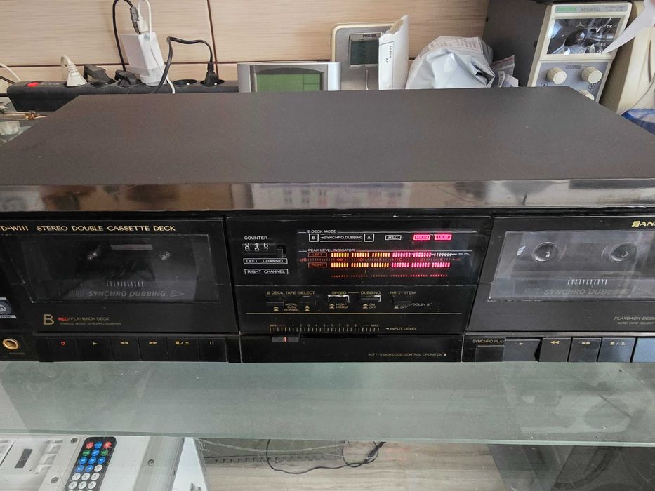 Vand dek casetofon Jvc TD-W111, boxa portabila JBL clip3