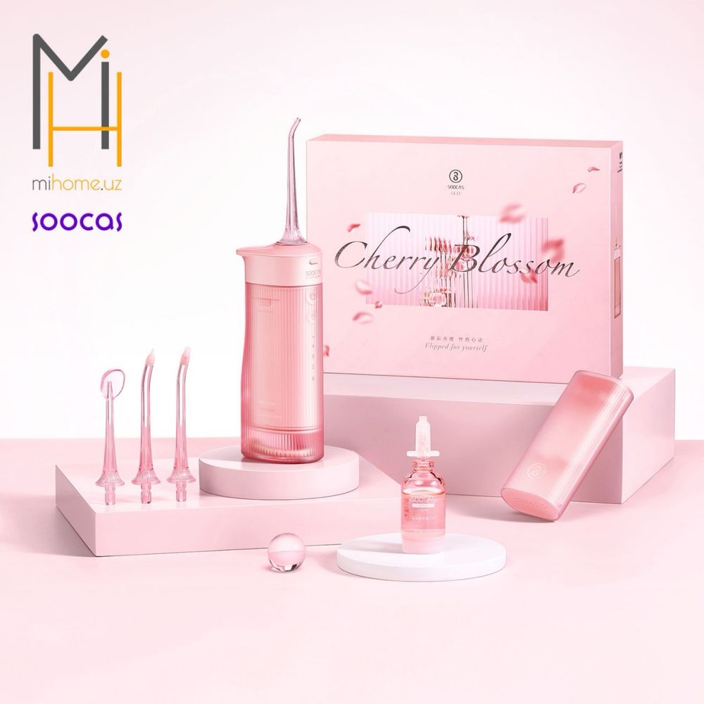Беспроводной ирригатор Soocas W1 Cherry Blossom